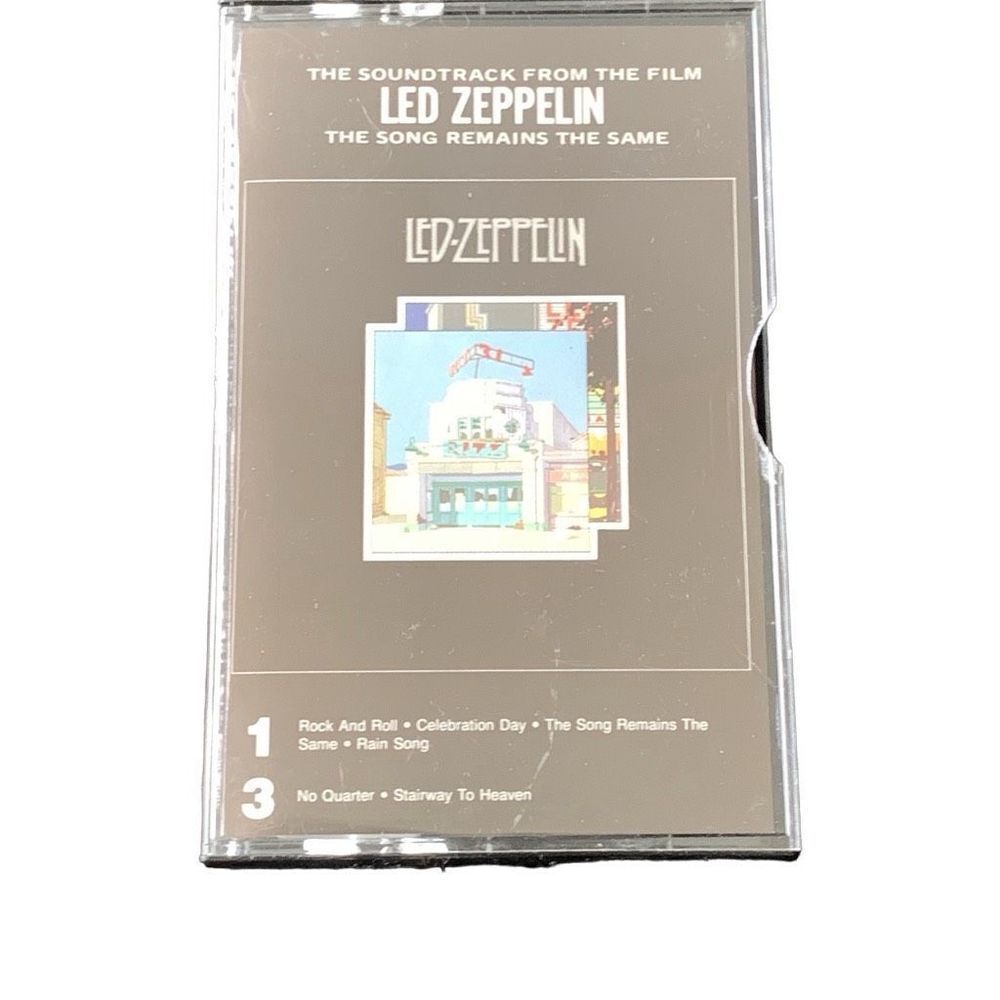 Pre Owned Music Cassette Led Zepplin The Soundtrack From Song Remains The Same
